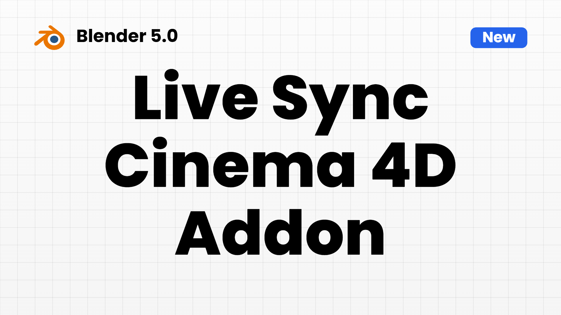 Blender 与 Cinema 4D 实时同步工具操作示意图