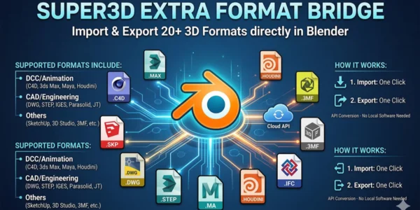Super3D Extra 格式 Bridge 产品封面