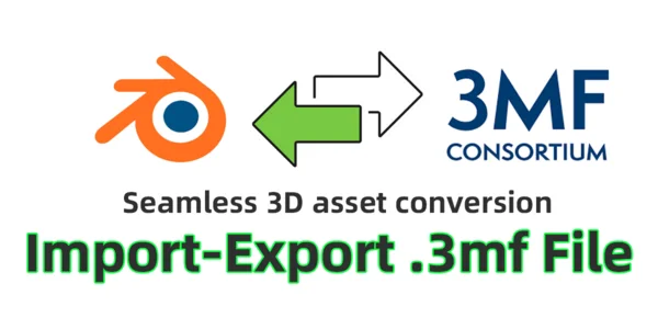导入导出 3D 制造文件(.3mf) 产品展示