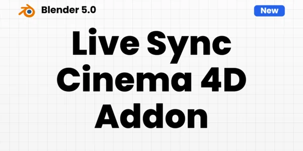 Blender Live Sync Cinema 4D 产品封面