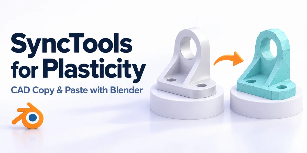 SyncTools for Plasticity:与 Blender 快速复制粘贴 商品封面
